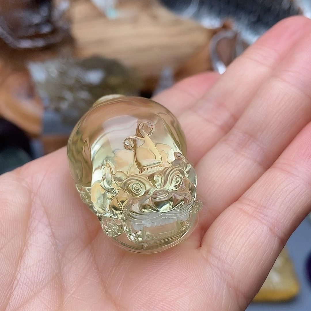 水晶颈饰未镶嵌吊坠