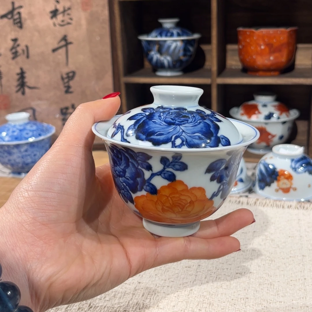 杯子陶景德镇陶瓷主人杯