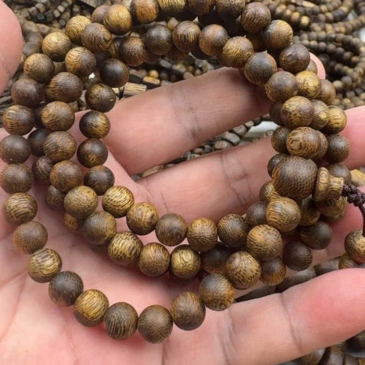 沉香手串乌身手串17克