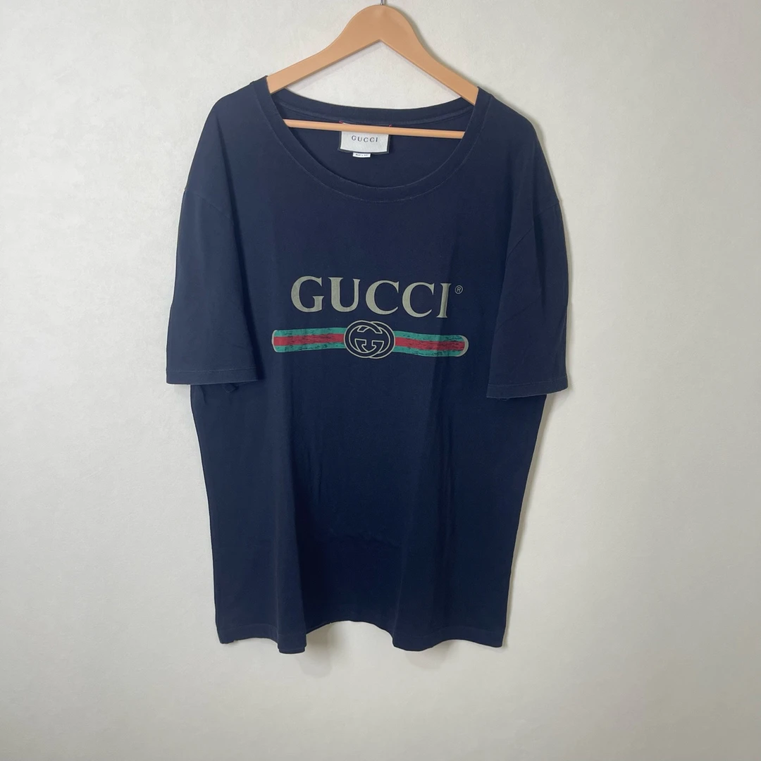 99新 GUCCI/古驰 红绿条纹 短袖T恤