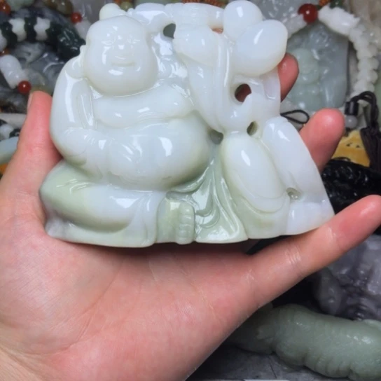 熙***椒和田玉未镶嵌挂件总价398