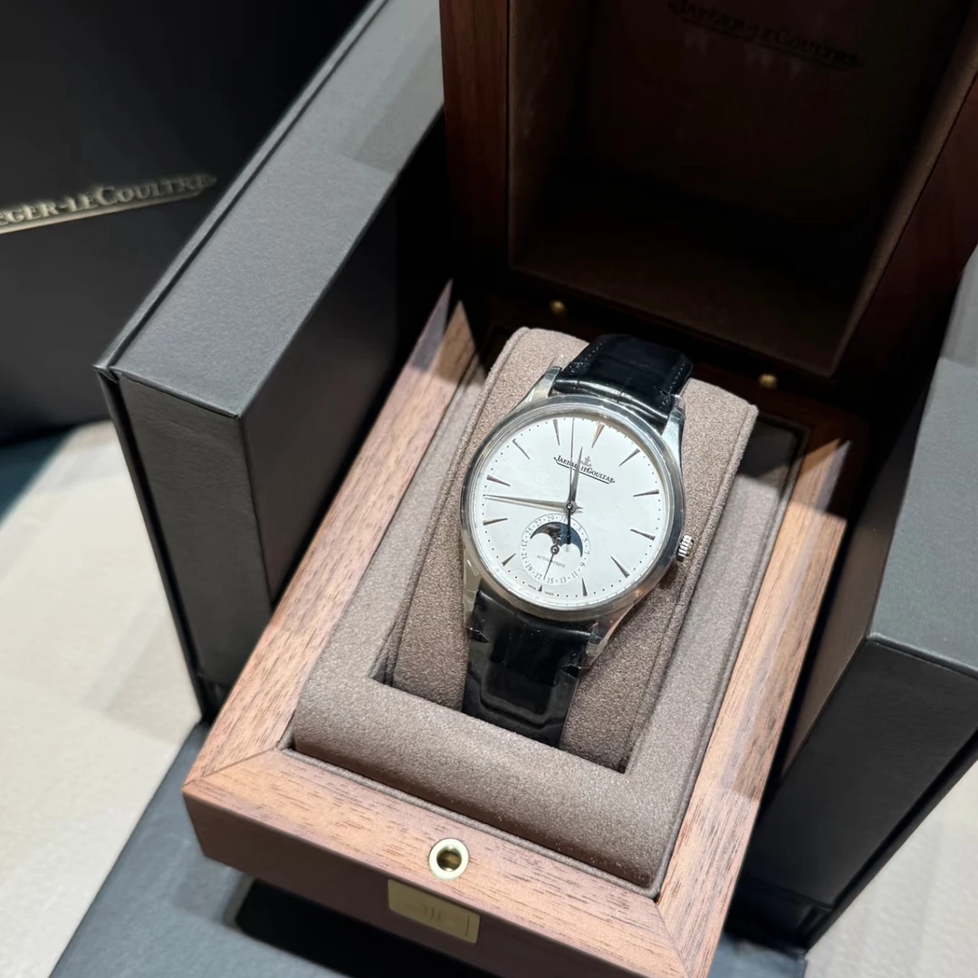 全新未使用/JAEDAR-IEGOULTAE/月相大师系列/自动机械/40mm/全套