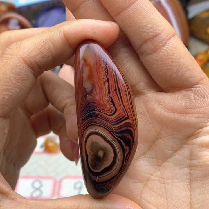 觉***明玛瑙/玉髓未镶嵌颈饰