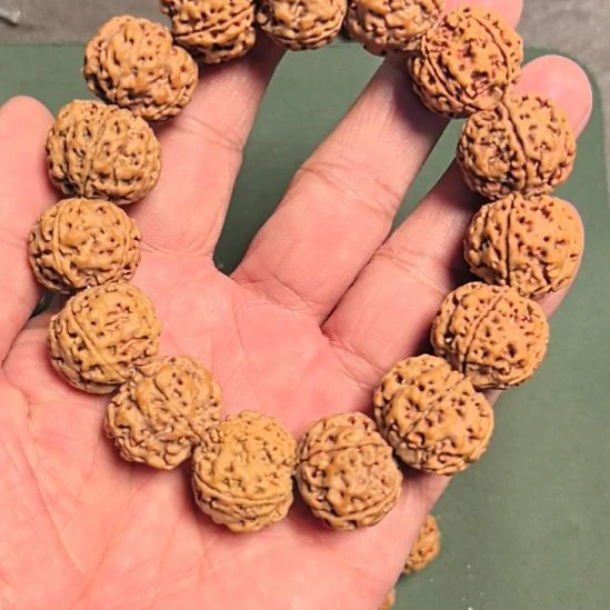 手串金刚菩提五星蜂王大金刚手串，20左右，拍一发二