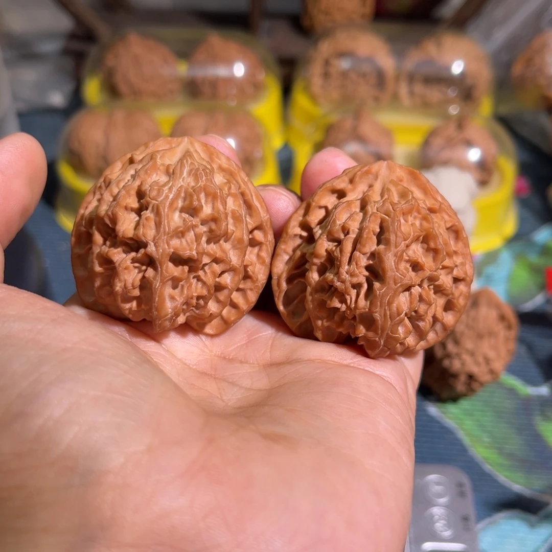 J****吊坠文玩核桃苹果园