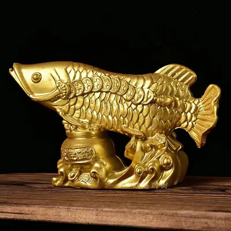 如意金龙鱼高端正品摆件