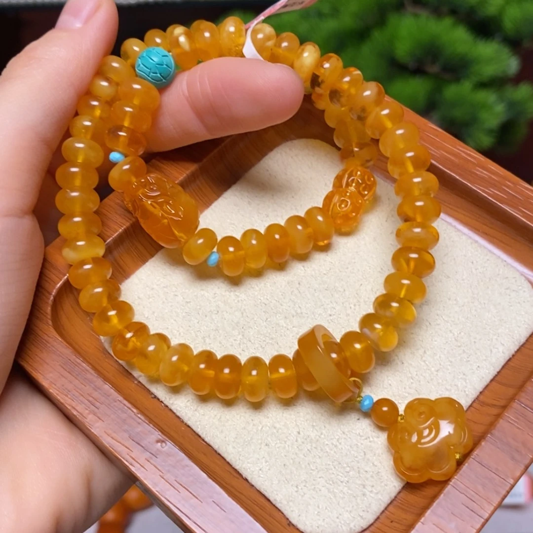 【闪购商品】手链蜜蜡未镶嵌手串