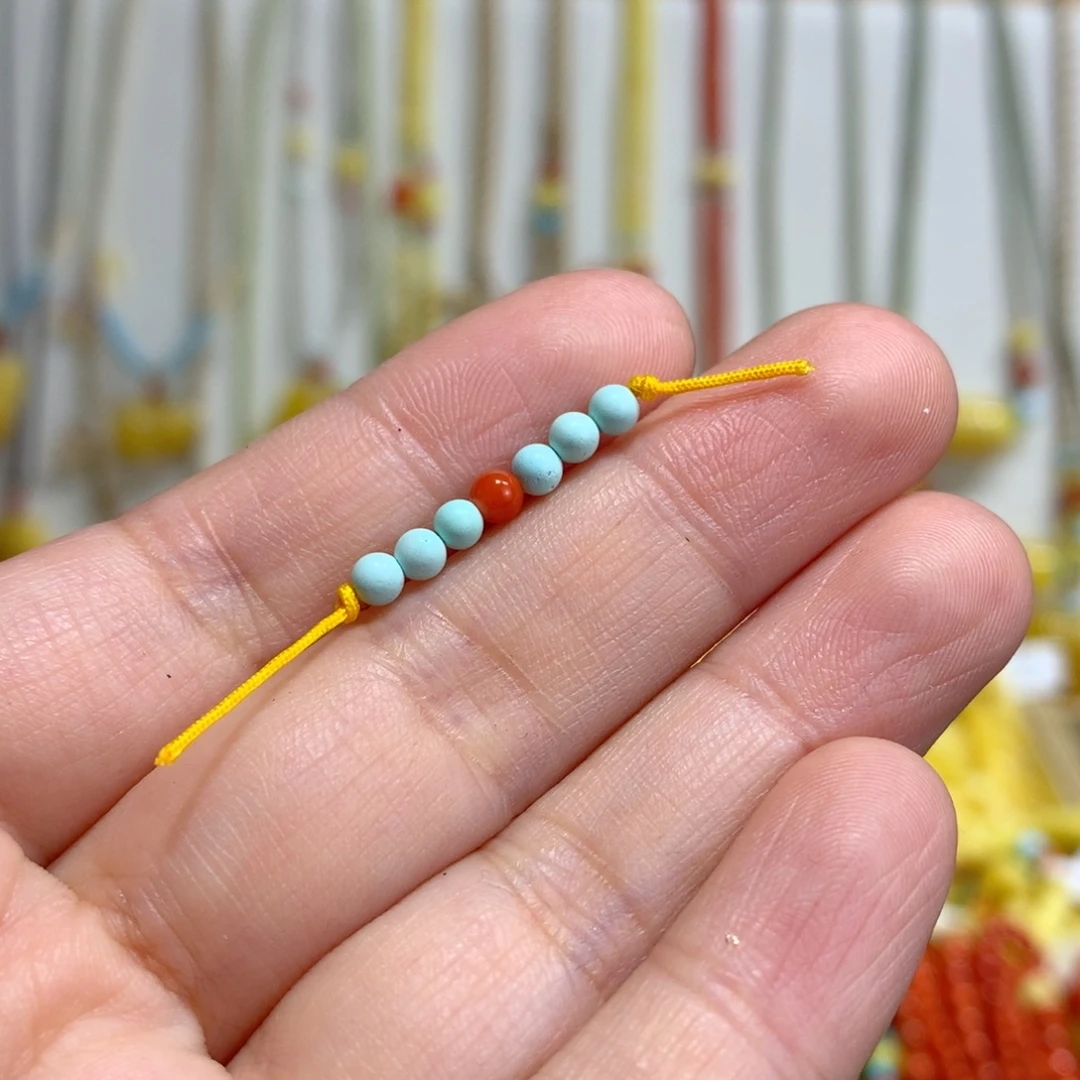 南红玛瑙未镶嵌珠宝半成品配饰3.3mm