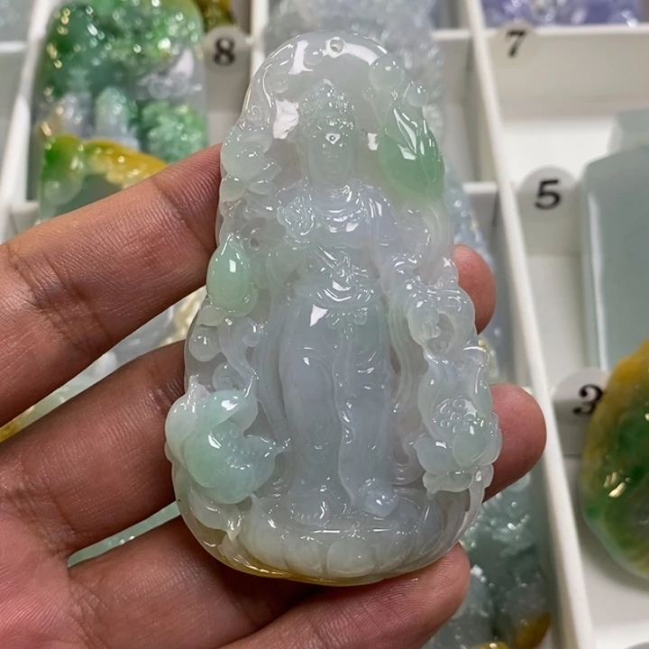 颈饰未镶嵌翡翠海*站观音