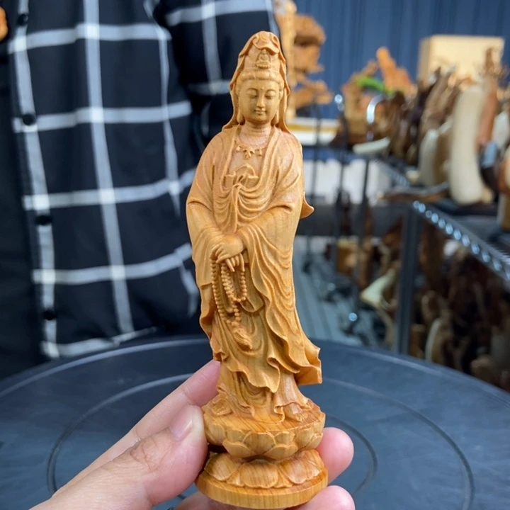 柏木（崖柏）手把件