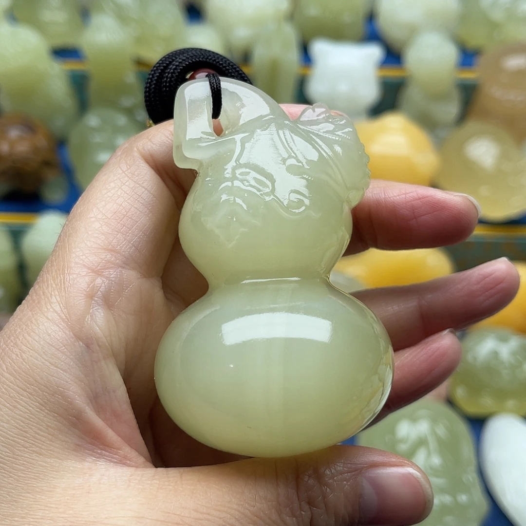 玉天然桌面小摆件