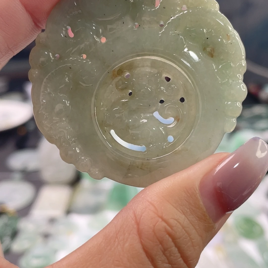 吊坠(不含链)未镶嵌翡翠1