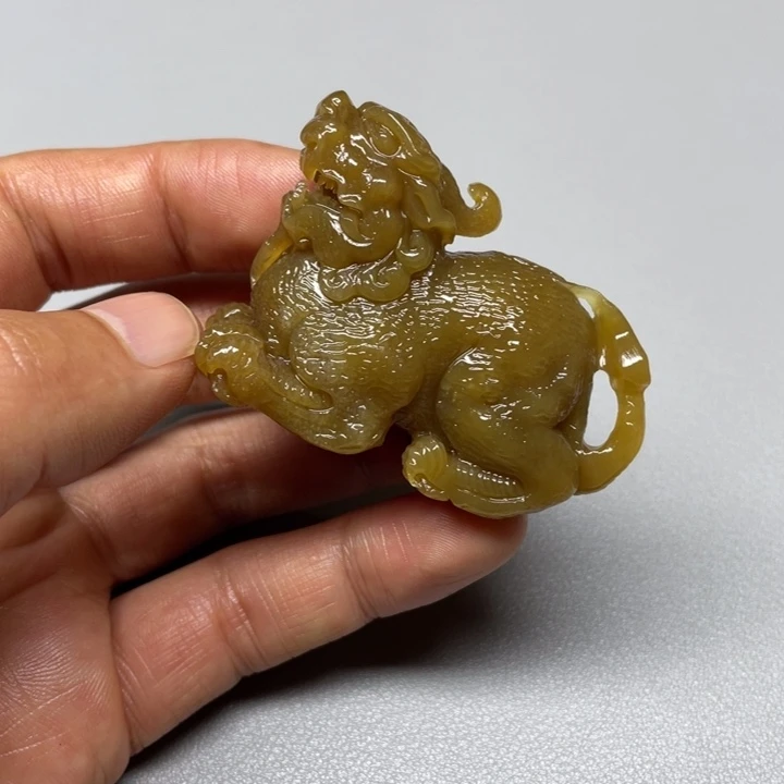 吊坠(不含链)未镶嵌和田玉荣**器
