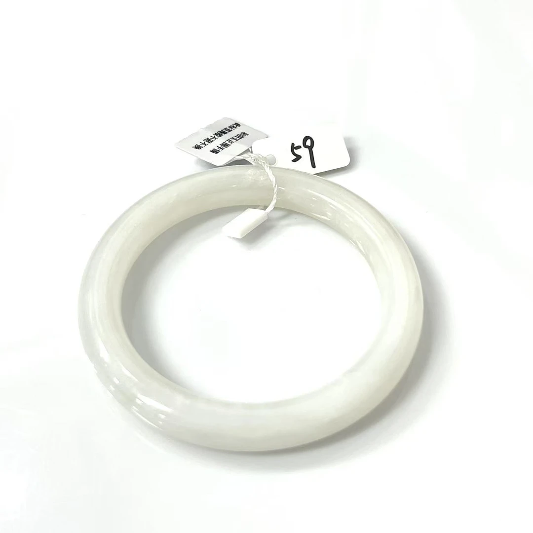 和田玉正圈手镯*（多样性发一件-条宽10m）