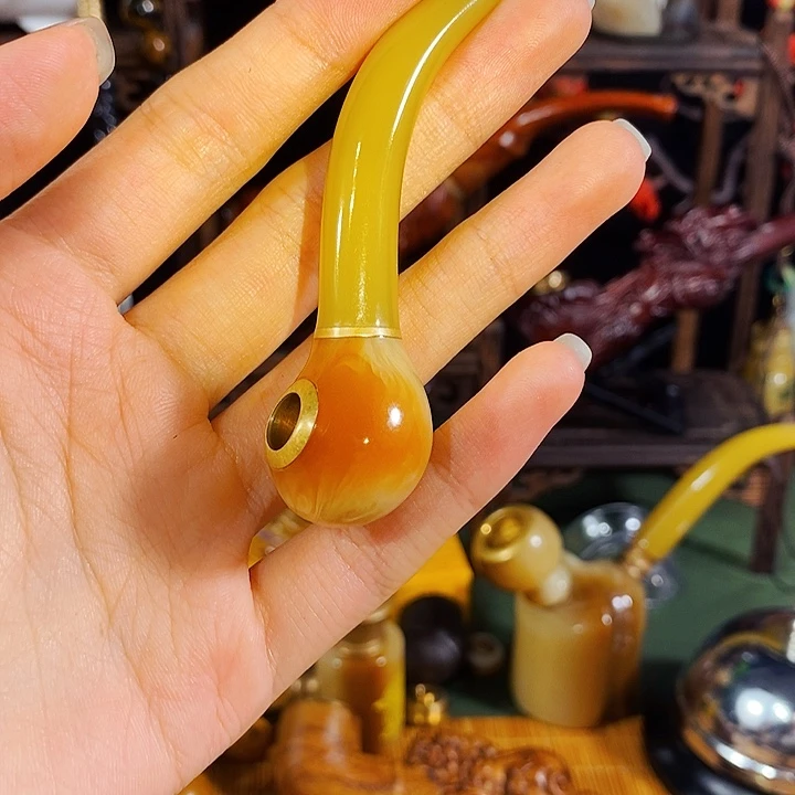 高端定制金丝楠烟嘴