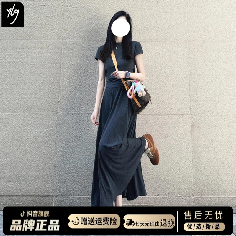 2025新款夏装搭配一整套装女夏季梨型身材法式气质连衣裙子两件套