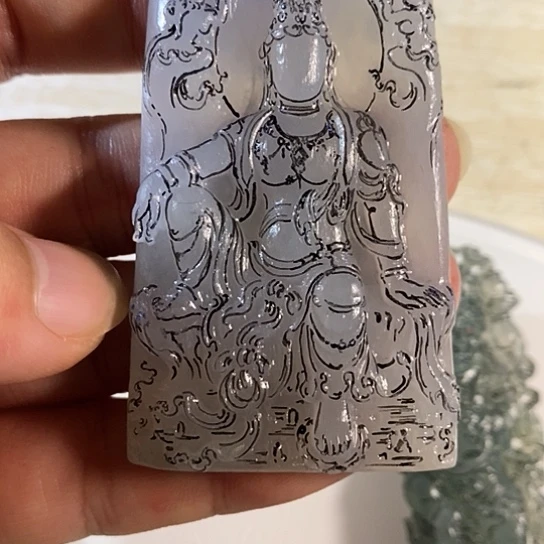 未镶嵌定制翡翠牌子