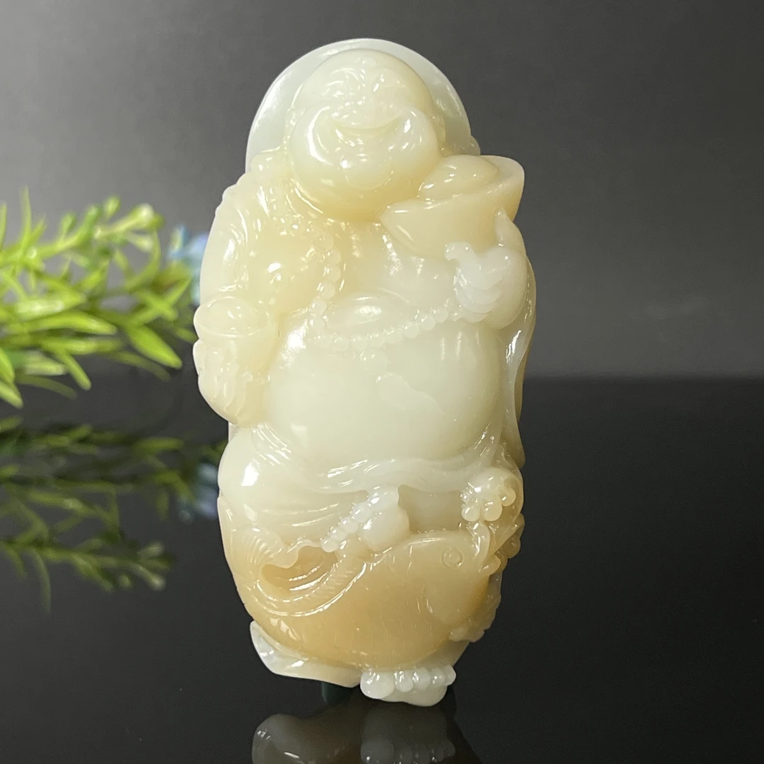 1223GC8810和田玉把件