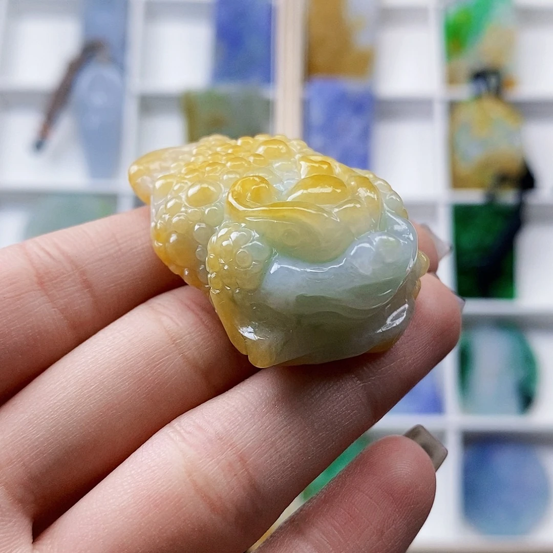 定制翡翠未镶嵌翡翠A货