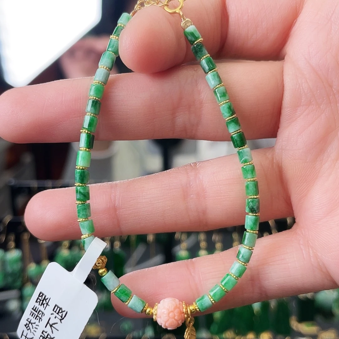 翡翠未镶嵌耳饰饰品