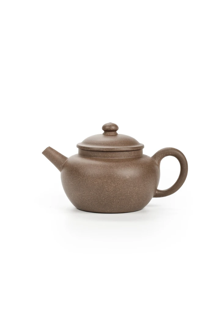 胡敏华 元古 段泥 半手170cc 宜兴黄龙山原矿紫砂茶壶