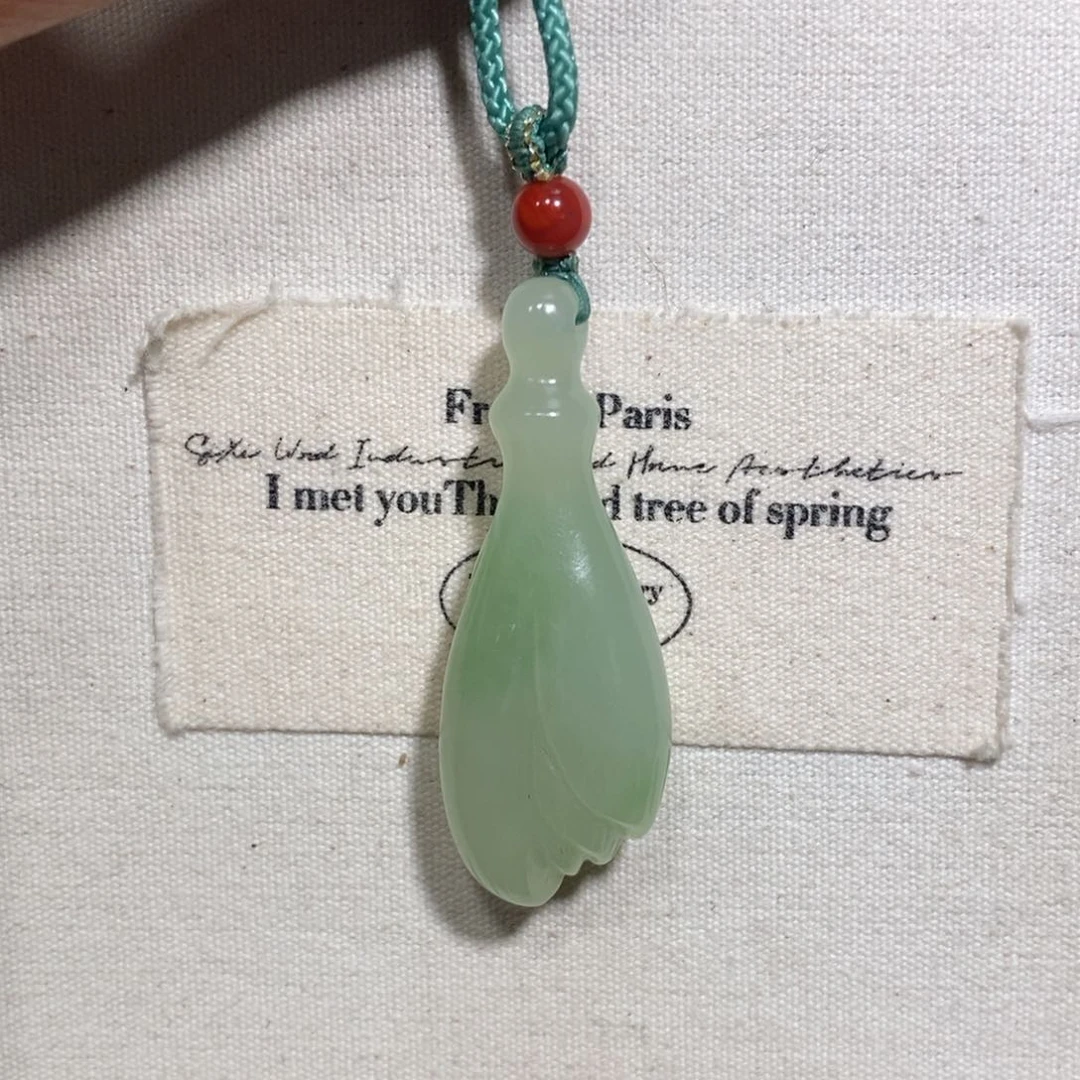 和田玉（糖玉）颈饰未镶嵌