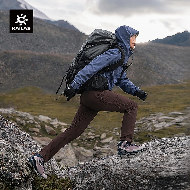 KAILAS凯乐石T10-X软壳裤CORDURA防泼耐磨登山徒步女款 KG2539401