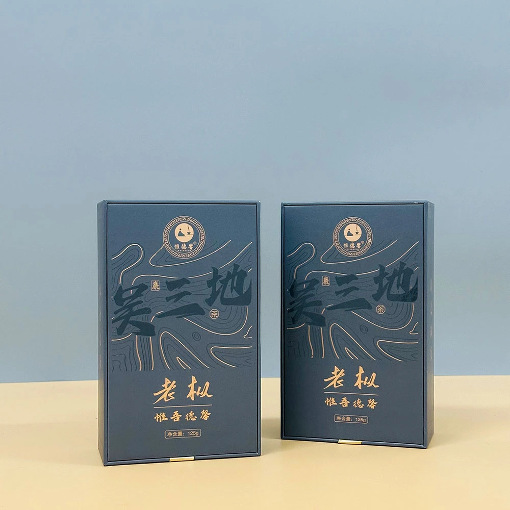 惟德馨吴三地老枞大红袍清香型礼盒装福建武夷山正岩乌龙茶叶125g