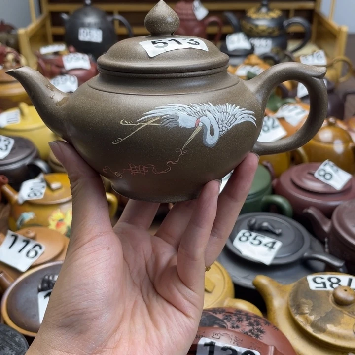 茶壶紫砂紫砂微瑕
