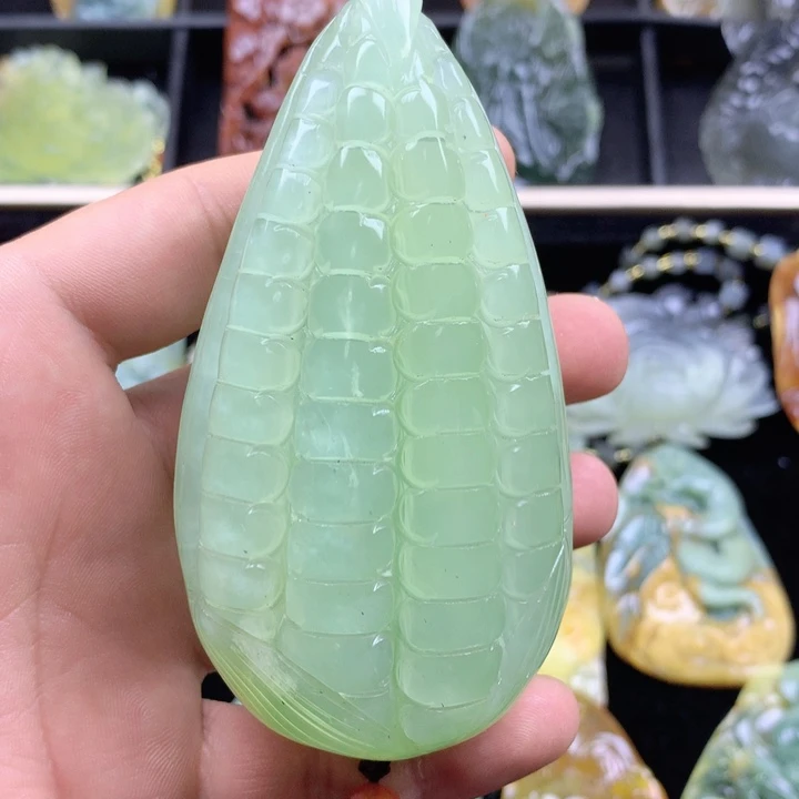 岫玉挂坠未镶嵌挂坠