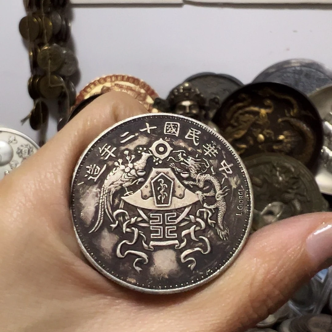 金属复古工艺品龙凤