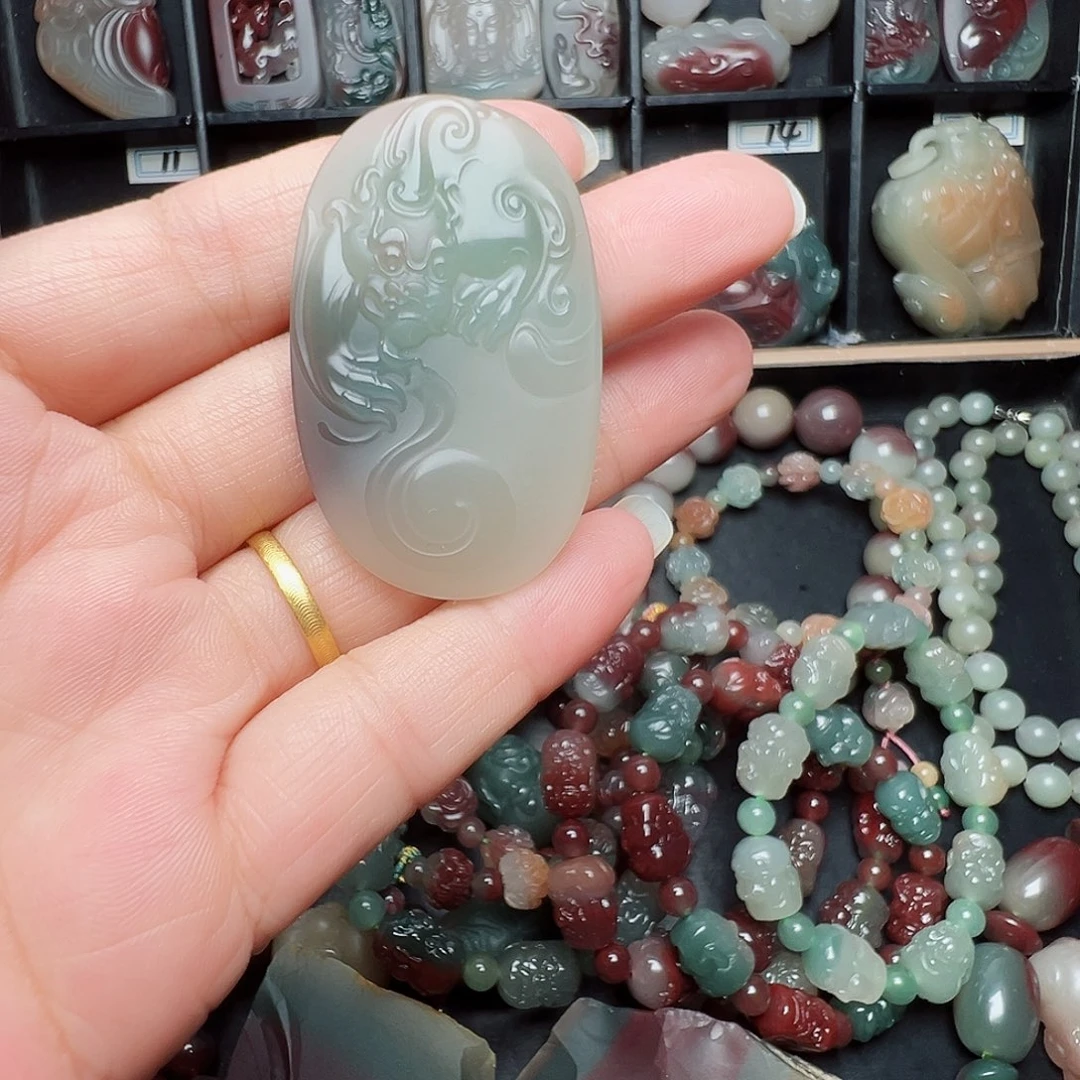 铁合金无秦紫玉挂件貔貅