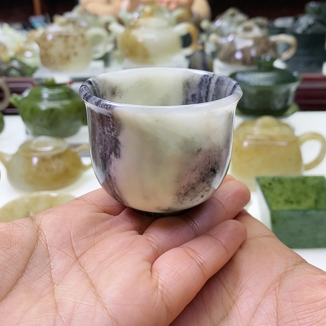 和田玉杯子 未镶嵌
