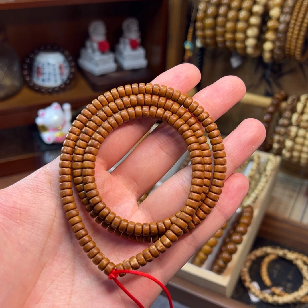 非金属紫金鼠6*3.2纯肉黄皮药片108长串