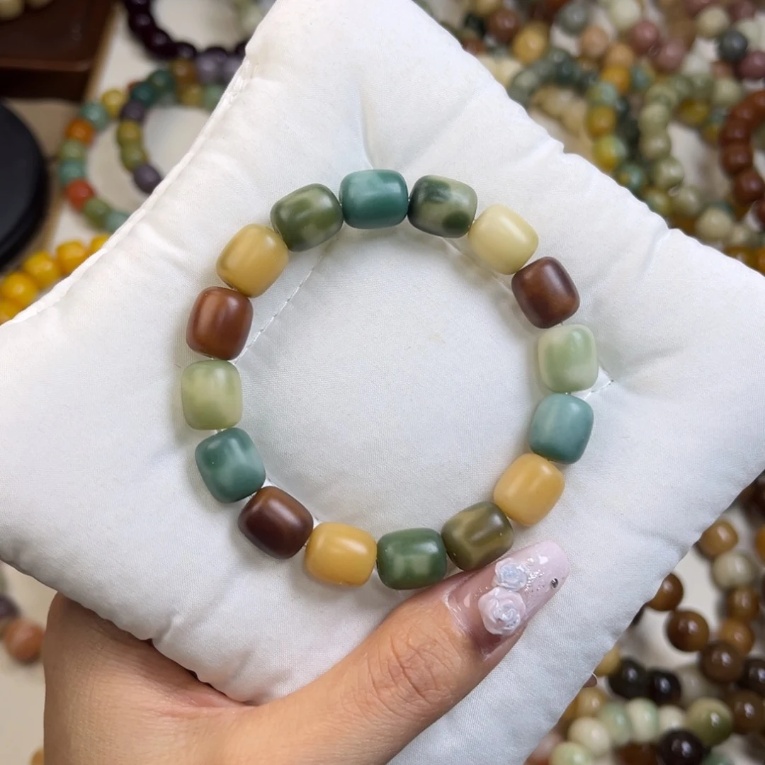 菩提根/象牙果手串新款干磨10