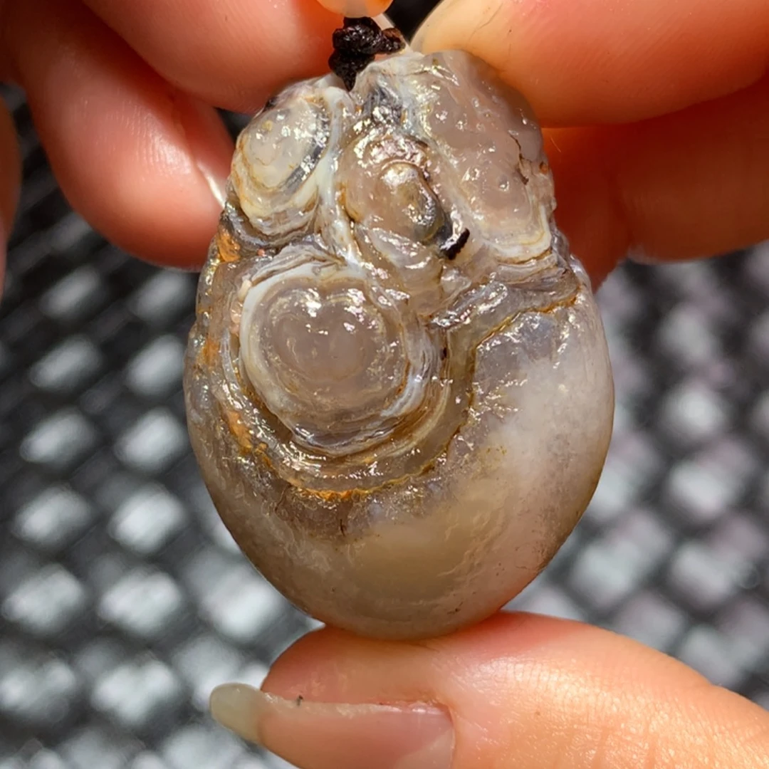 未镶嵌玛瑙/玉髓珠宝半成品