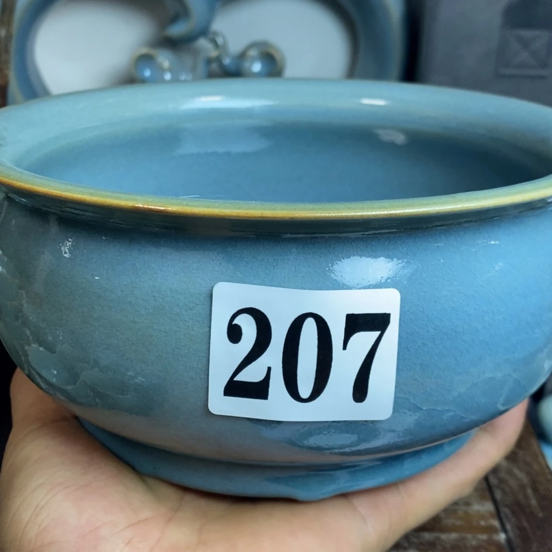 摆件原矿釉原产地汝瓷大瑕