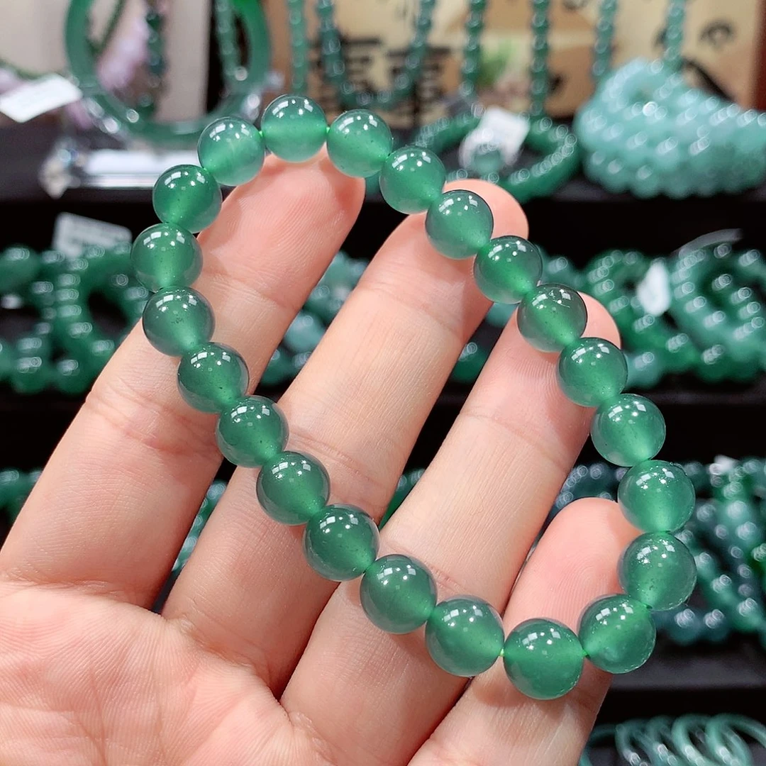 翡翠未镶嵌手链卡9