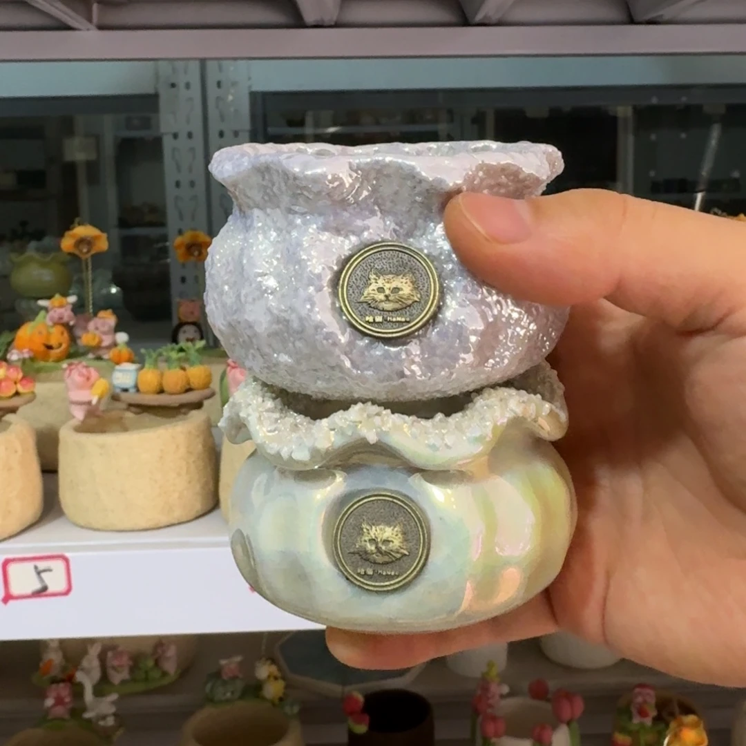 厂家直销手工花盆摆件