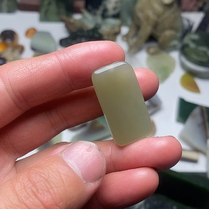 和田玉（糖玉）未镶嵌笔搁