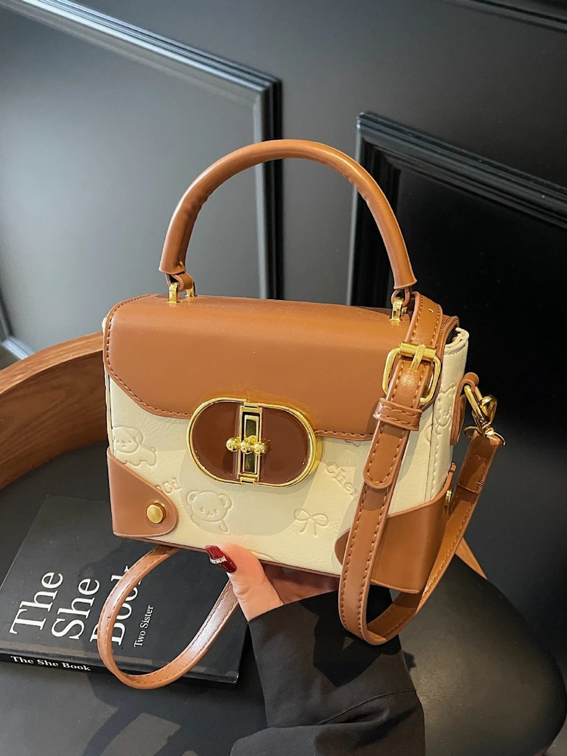 复古小包包女夏天百搭2025新款时尚斜挎包休闲韩版ins盒子小方包