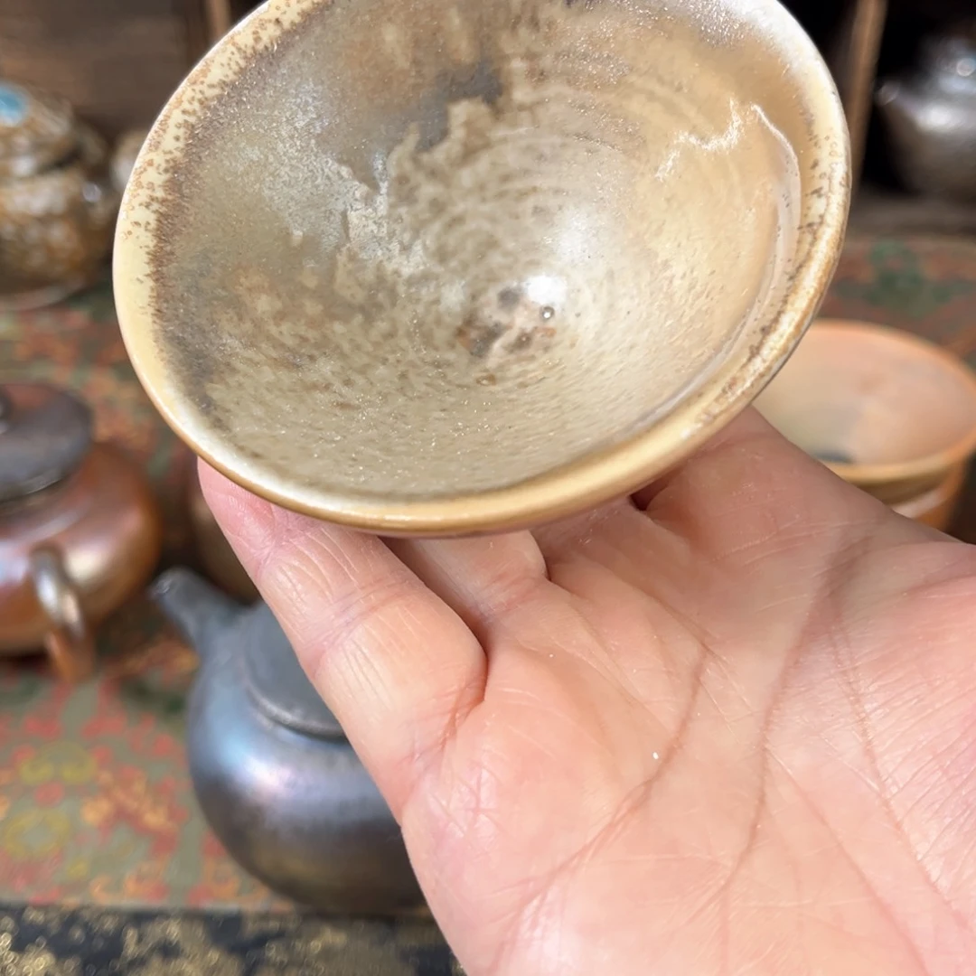 杯柴烧茶器主人杯