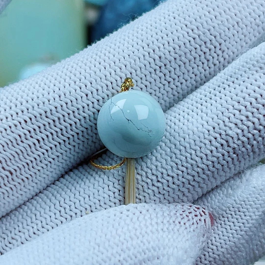 绿松石未镶嵌珠宝奇石配饰11