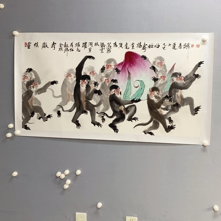 国画亲笔手绘原创