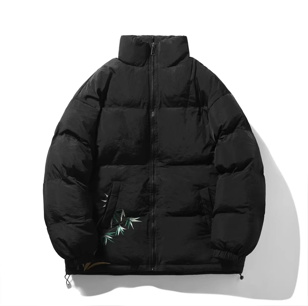 M5211 N 冬季立领加厚保暖棉衣外套男士中国风刺绣上衣