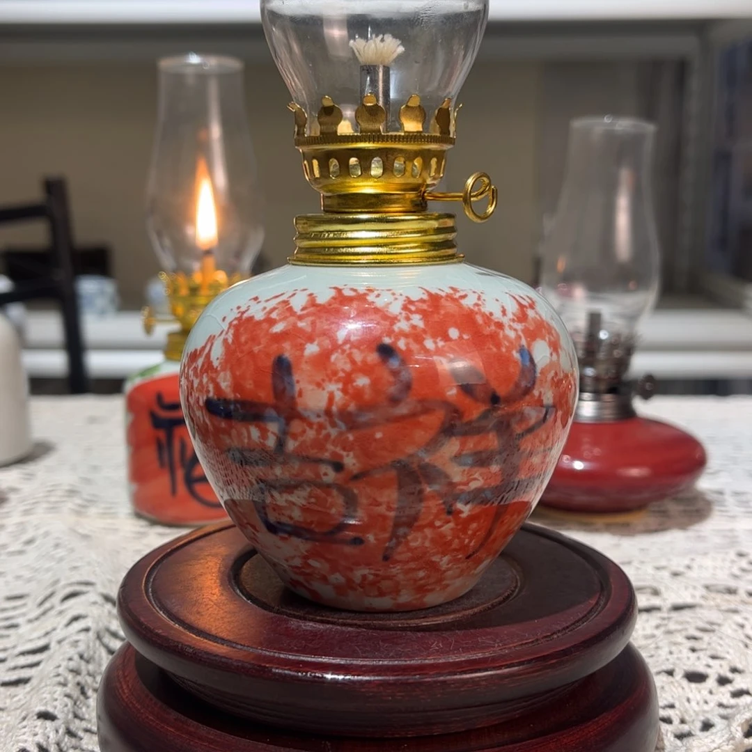 摆件景德镇陶瓷香薰灯