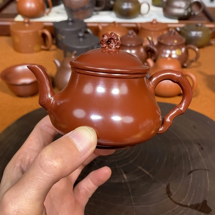 淡***茶广西钦州坭兴陶茶壶