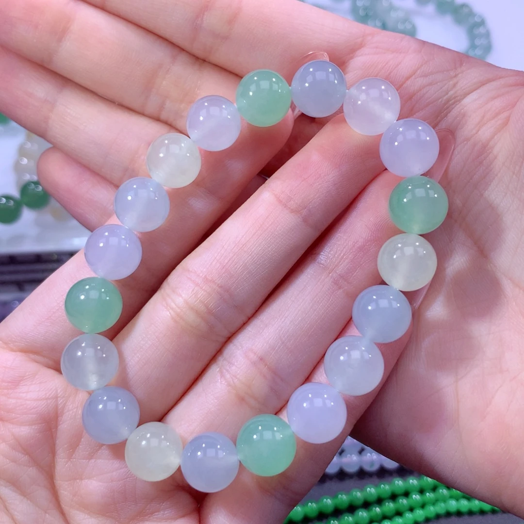 未镶嵌手链翡翠翡翠
