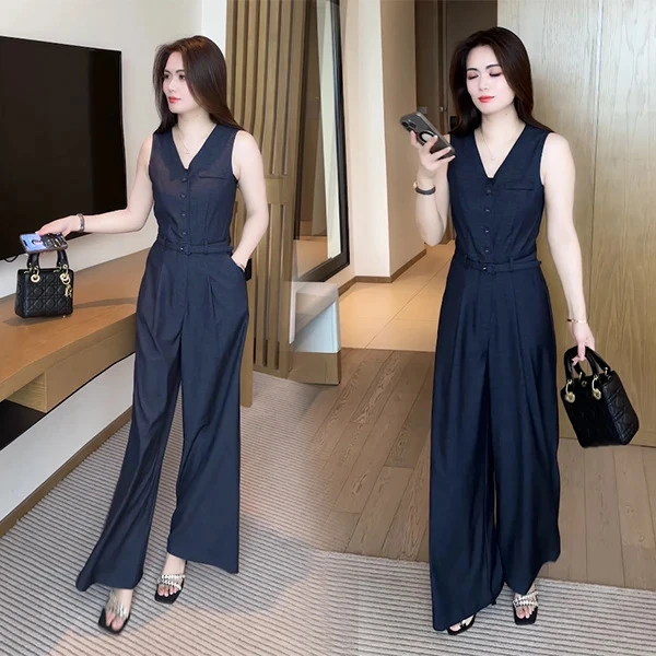 夏季新款小香风穿搭气质休闲显瘦不挑人减龄套装无袖