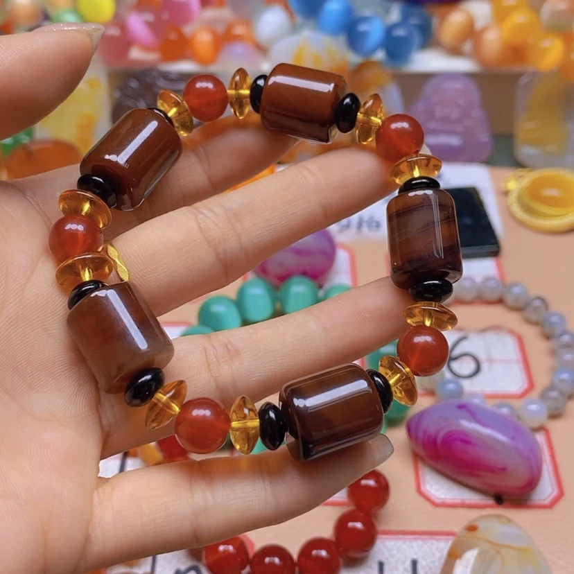 【闪购商品】玛瑙/玉髓颈饰未镶嵌听****音